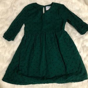 Emerald green dress